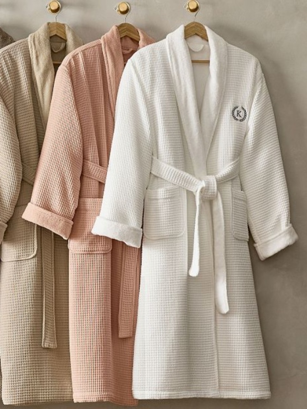 Pottery Barn Waffle Weave Resort Robe